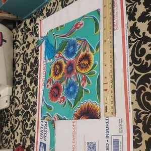 Mexican tablecloth bag